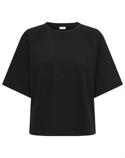 JDY - JDYAmalfi Life Sweat T-Shirt - Black